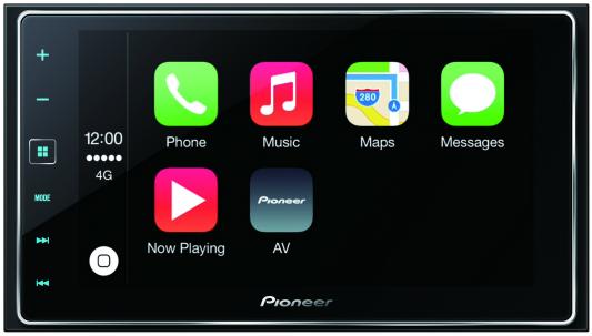 Автомагнитола Pioneer SPH-DA120 MP3 без CD-привода FM RDS 2DIN 4x50Вт черный