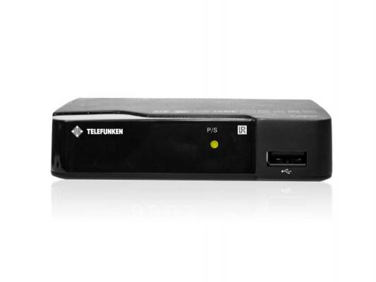 Тюнер цифровой DVB-T2 Telefunken TF-DVBT207 HDMI USB черный
