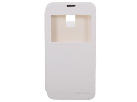 Чехол Nillkin Sparkle Leather Case для Samsung Galaxy S5 Mini G800 белый T-N-SG800-009