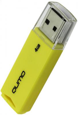 Флешка USB 4Gb QUMO Tropic USB2.0 желтый QM4GUD-TRP-Yellow
