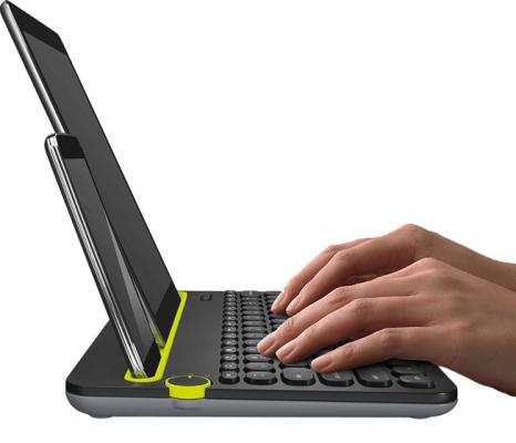 Клавиатура беспроводная Logitech K480 Multi-Device Keyboard Bluetooth черный 920-006368