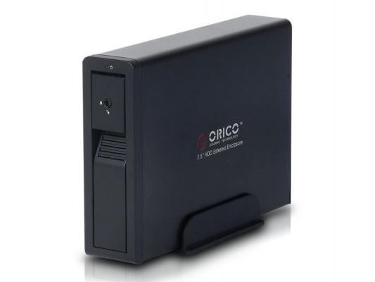 Внешний контейнер для HDD 3.5" SATA Orico 7618US3-SV USB3.0 серебристый