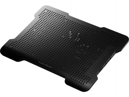 Подставка для ноутбука до 15.6" Cooler Master NotePal X-Lite II Basic R9-NBC-XL2E-GP пластик/металл 1400об/мин 21db черный