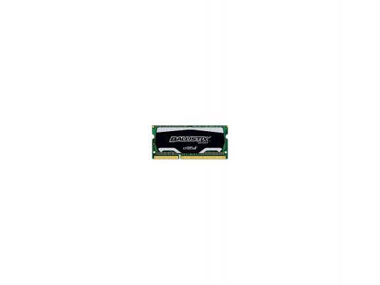 Оперативная память для ноутбуков SO-DDR3 4Gb PC3-12800 1600MHz Crucial BLS4G3N169ES4CEU unbuffered Retail