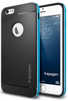 Бампер SGP Neo Hybrid Metal Case для iPhone 6S Plus iPhone 6 Plus синий SGP11072
