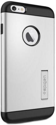 Чехол (клип-кейс) SGP Slim Armor Case для iPhone 6 Plus серебристый