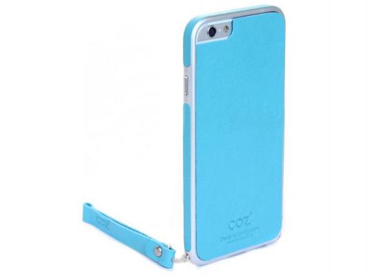 Накладка Cozistyle Leather Skin Bumper для iPhone 6 Plus синий CPH6+B002