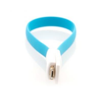 Кабель USB-microUSB 0.2м Gmini mCable MUS200F-M плоский синий