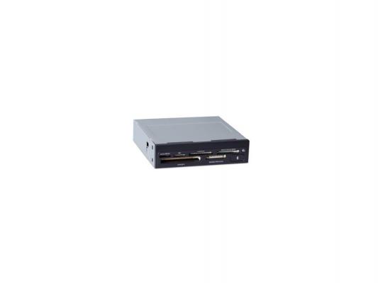 Картридер внутренний Ginzzu GR-138TB/LE SDXC/SD/SDHC/MMC/MS/microSD/xD/CF + Bluetooth черный