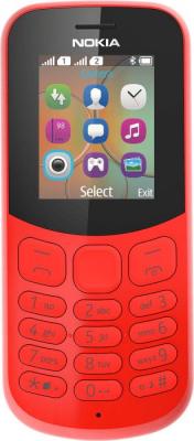 Мобильный телефон NOKIA 130 Dual Sim 2017 красный (A00021152)
