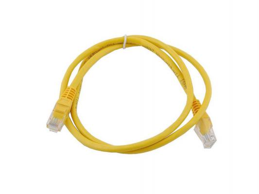 Патч-корд UTP 5e категории 1.5м желтый CCA PVC