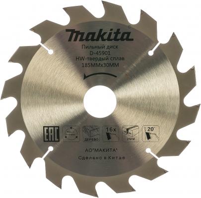 Диск пильный Makita Standard 185 ммx16 мм 16зуб D-45901