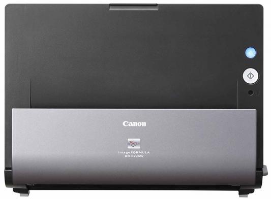 Сканер Canon DR-C225 протяжный CIS A4 600x600dpi 25стр/мин USB 9706B003 черный