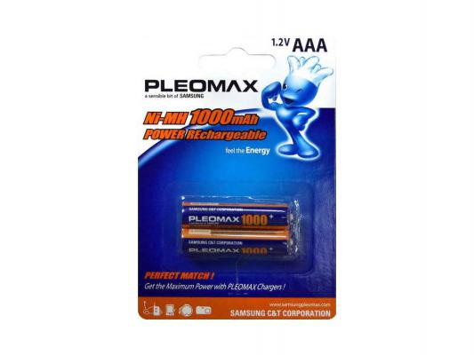 Аккумулятор Samsung Pleomax HR03-2BL 1000 мАч AAA 2 шт
