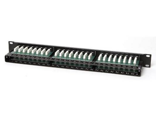 Патч-панель Hyperline PPHD-19-48-8P8C-C5e-110D высокой плотности 19" 1U 48 порта RJ-45 категория 5e Dual IDC