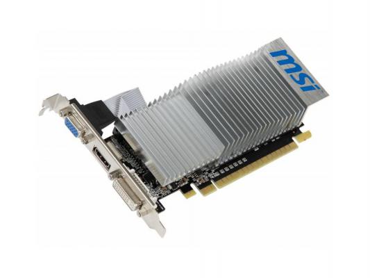 Видеокарта 1024Mb MSI GeForce 210 PCI-E 64bit DDR3 DVI HDMI N210-TC1GD3H/LP Retail