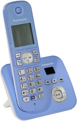 Радиотелефон DECT Panasonic KX-TG6821RUF синий