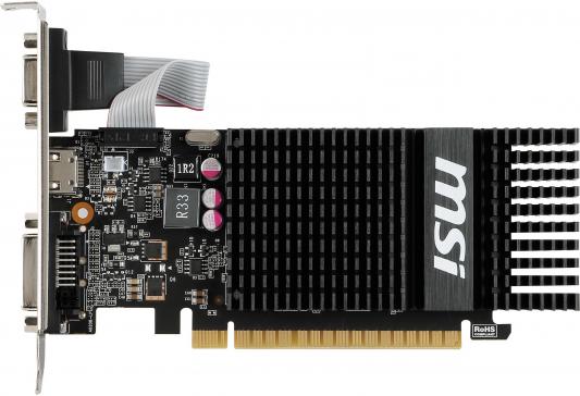 Видеокарта 1024Mb MSI GeForce GT720 PCI-E DDR3 64bit DVI HDMI HDCP N720-1GD3HLP Retail