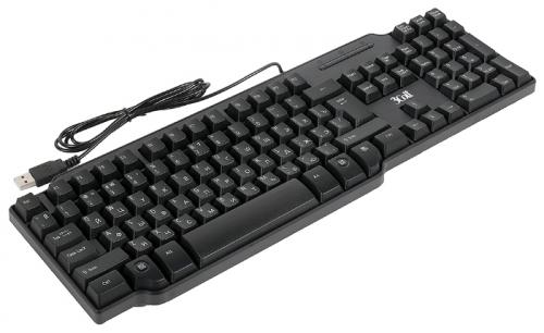 Клавиатура 3Cott 3C-WKBG-625B USB черный