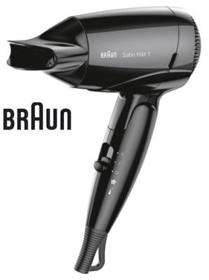 Фен Braun HD 130 чёрный
