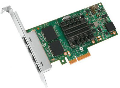 Контроллер Lenovo I350-T4 Quad port 1Gbps(4xRJ-45) Ethernet Server Adapter by Intel PCIe x4 v2 incl FH and LP bracket 0C19507