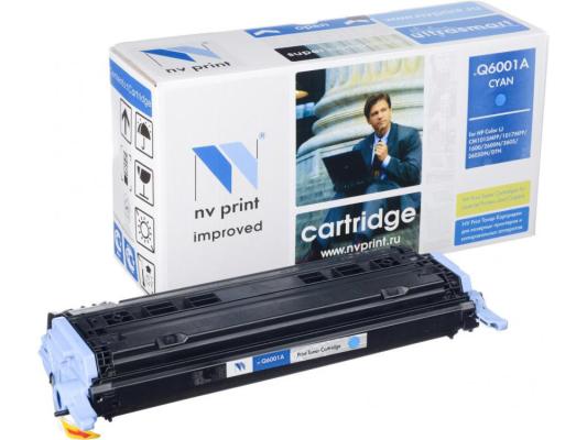 Картридж NV-Print Q6001A для HP Color LaserJet 1600 2600N M1015 M1017 голубой