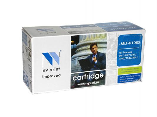 Картридж NV-Print MLT-D108S для Samsung ML-1640 1641 2240 2241 черный 1500стр