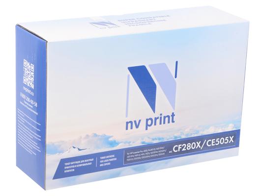 Картридж NV-Print CF280X/CE505X для для HP LaserJet Pro M401D M401DW M401DN M401A M401 M425 Pro M425DW M425DN 6900стр Черный