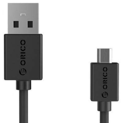 Кабель USB 2.0 AM-microUSB2.0 1.0м Orico CMR2-10 черный