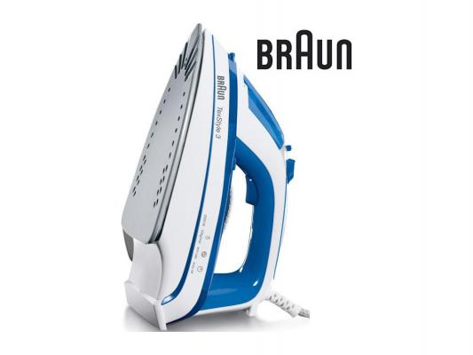 Утюг Braun TexStyle TS355(A) 2000Вт белый синий