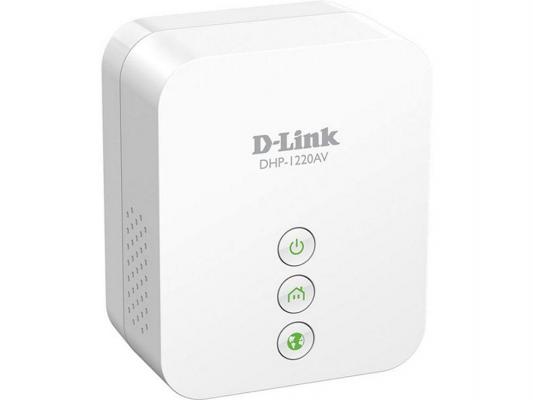 Маршрутизатор D-Link DHP-1220AV/A1A 802.11bgn 150Mbps 2.4 ГГц 1xLAN USB USB белый
