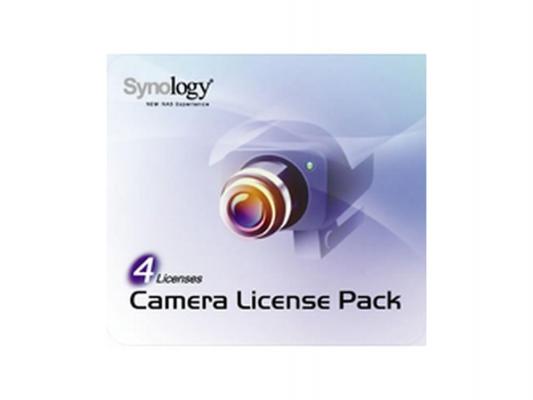 Лицензия Synology Camera License Pack 4 для подключения 4 ip-камер LicensePack4