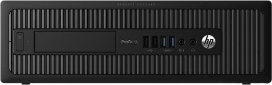 Системный блок HP ProDesk 600 G1 SFF G3250 3.2GHz 4Gb 500Gb Intel HD DVD-RW DOS клавиатура мышь черный J7D45EA