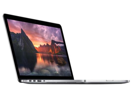 Ноутбук Apple MacBook Pro 13.3" 2560x1600 глянцевый Core i5 2.7GHz 8Gb SSD 128Gb HD6100 noODD MacOS X Bluetooth Wi-Fi серебристый алюминиевый MF839RU/A