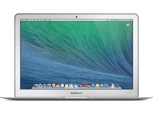 Ноутбук Apple MacBook Air 11.6"  1366х768 глянцевый i5 1.6GHz 4Gb 128Gb SSD HD6000 MacOS X 10.8 Bluetooth Wi-Fi серебристый алюминиевый MJVM2RU/A
