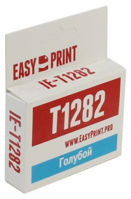Картридж EasyPrint C13T1282 для Epson Stylus Photo  S22/SX125/Office BX305F голубой