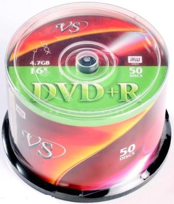 Диски DVD+R VS VSCDRSL01 Сake Box 50шт