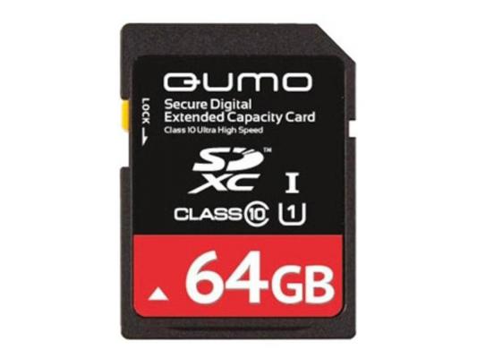 Карта памяти SDXC 64Gb QUMO Class 10 QM64GSDXC10/U1 CL10