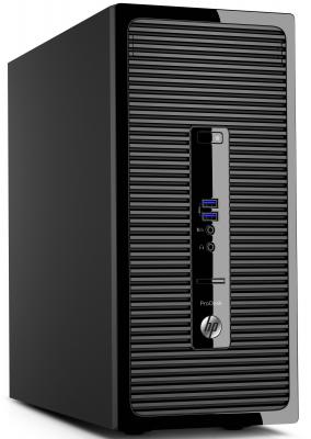 Системный блок HP ProDesk 400 G2 MT i5-4590S 3.0GHz 4Gb 500Gb DVD-RW HD4600 DOS клавиатура мышь черный K8K74EA