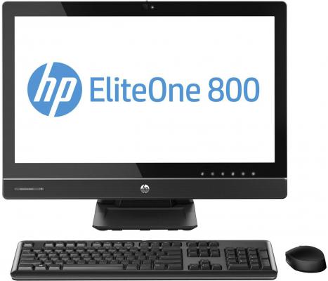Моноблок HP EliteOne 800 G1 22" 1920x1080 i3-4160 3.6GHz 4Gb 500Gb HD4400 DVD-RW Wi-Fi Bluetooth Win7Pro Win8Pro клавиатура мышь черный J7D39EA