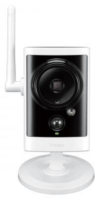 Камера IP D-Link DCS-2330L/A1A CMOS 1/4" 1280 x 720 H.264 MJPEG RJ-45 LAN Wi-Fi белый черный