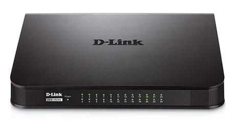 Коммутатор D-LINK DES-1024A/E1B неуправляемый 24 порта 10/100Mbps