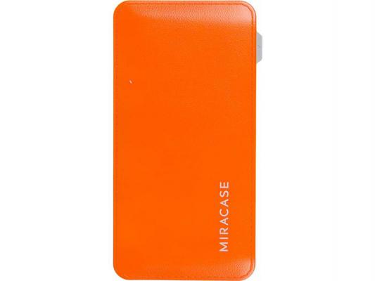Портативное зарядное устройство Miracase MACC829 6000 mAh 2A оранжевый