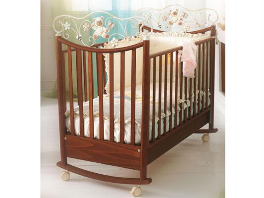 Кроватка Baby Expert Perla (орех)
