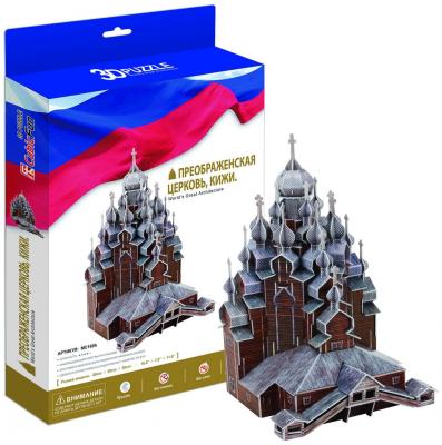 Пазл 3D CubicFun 3D-пазл Кижи Преображенская церковь (Россия) 126 элементов MC169h