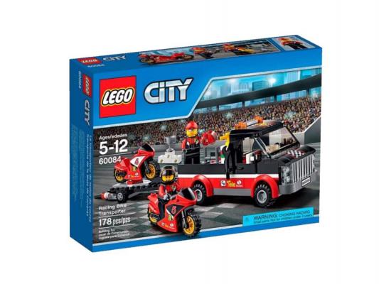 Конструктор Lego City Перевозчик гоночных мотоциклов 178 элементов 60084