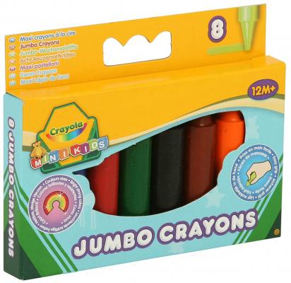 Восковые мелки Crayola 020080 8 цветов 8 штук от 1 года