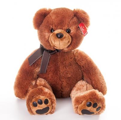 Мягкая игрушка медведь AURORA Медведь плюш коричневый 70 см