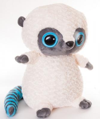 Мягкая игрушка обезьянка AURORA Юху плюш белый голубой 74 см