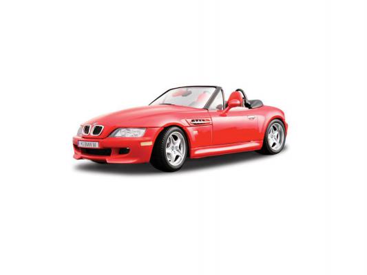 Автомобиль Bburago BMW M Roadster 1:18 красный 18-12028